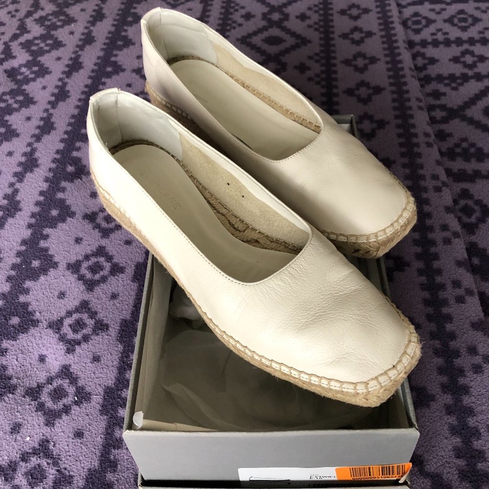 Everlane Espadrille, Bone, 10